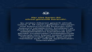 ABD vize başvurusunda sosyal medya hesaplarına herkese açık şartı