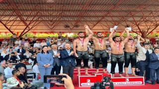 Abdulrefik Öner, başpehlivanlığa bir adım daha yaklaştı
