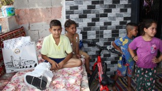 Adana’da Küçük Serdal Umutla Yürümeye Hazırlanıyor