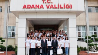 Adana'da LGS Birincileri Vali Köşger ile Buluştu