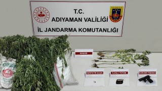 Adıyamanda 25 kilogram uyuşturucu ele geçirildi