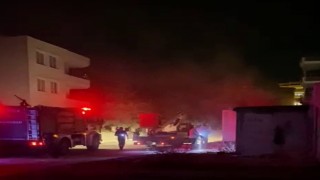 Adıyamanda elektrik trafosu patladı