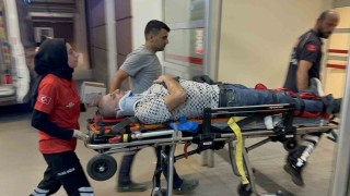 Adıyamanda motosiklet devrildi: 1 yaralı