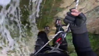 AFAD personelinden nefes kesen suda arama kurtarma eğitimi