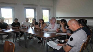 Afet ve acil durumlara hazırlık yaptılar