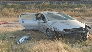 Afyonkarahisarda trafik kazası, 1 ölü 2 yaralı