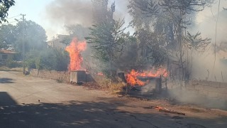 Afyonkarahisarda yangın paniği