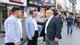 Ağrı Valisi Koç esnafı ziyaret etti, vatandaşların taleplerini dinledi
