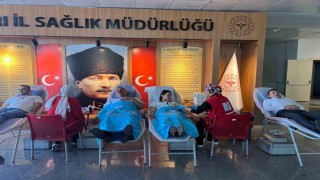 Ağrıda 15 Temmuzda kan bağışı kampanyası düzenlendi