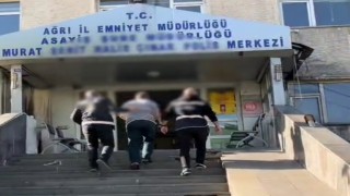 Ağrıda hakkında kesinleşmiş 10 yıl hapis cezası bulunan hükümlü yakalandı