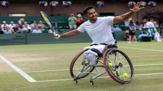 Ahmet Kaplan Wimbledonda yarı finalde