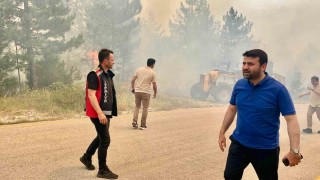 AK Parti Karabük Milletvekili Şahin Bu, Karabük tarihinin en büyük yangını