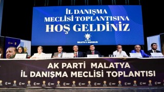 AK Parti Malatya Teşkilatı, İl Danışma Meclisi Toplantısında bir araya geldi