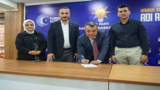 AK Partiye katıldı