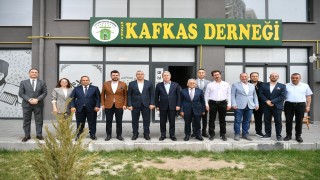 Akar ve Büyükkılıçtan Kayseri Kafkas Derneğine ziyaret