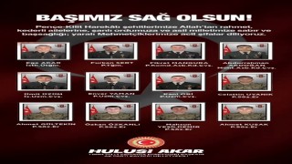 Akardan şehitler için başsağlığı mesajı