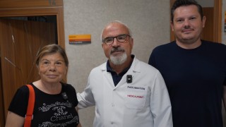 Akciğerdeki nodül, kapalı cerrahi yöntemle alınarak bir ilk gerçekleştirildi