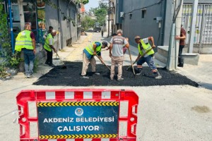 Akdeniz’de Kırsal Mahallelerde Yol Yenileme Çalışmaları