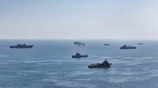 AKINCI TİHAnın İDEF provası havadan görüntülendi