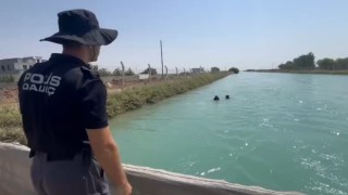 Akıntıya kapılan şahsı arama çalışması başlatıldı