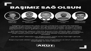 AKUTtan Eskişehirdeki orman yangınında hayatını kaybeden 5 gönüllüye ilişkin paylaşım