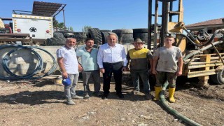 Alaca Belediyesinin sondaj çalışmaları sürüyor