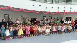 Alanyada minik öğrencilere geri dönüşüm eğitimi