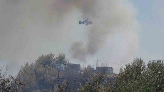 Alevler bir anda evinin yanına geldi, yaşlı adam kabusu yaşadı