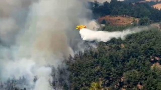 Alevlere peş peşe havadan müdahale