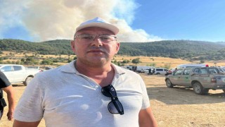 Alevlerin arasında kalan ve kepçesi kül olan operatörün arkadaşı o anları anlattı