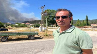 Alevlerin Sarıcaovaya girmesine 300 metre kaldığı bildirildi