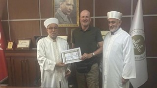 Alman Harald ihtida töreni ile Müslüman oldu