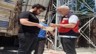 Altıntaşta yüzde 50 hibe desteğinden faydalandırılmış olan un fabrikasında denetim