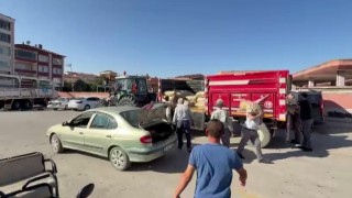 Amasyada genç çiftçi, 8 ton patatesi halka ücretsiz dağıttı