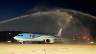 Amsterdamdan Gazipaşa-Alanya Havalimanına ilk uçuş gerçekleştirildi