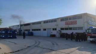 Ankarada boya fabrikasındaki yangın kontrol altına alındı
