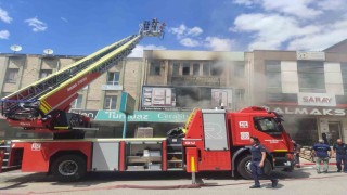 Ankarada Siteler Sanayi bölgesinde yangın