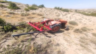 Ankarada traktör devrildi: 1 ölü