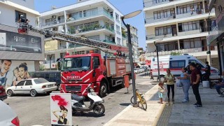 Annemin hayatından endişe ediyorum dedi, ambulans, itfaiye ve polis ekipleri alarma geçti