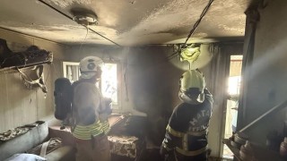 Antakyada konteyner yangını