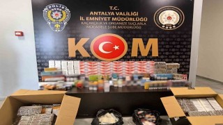 Antalyada 1 haftada kaçakçılık operasyonlarında 12 şüpheliye adli işlem