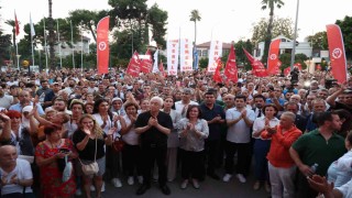 Antalyada Muhittin Böceke destek mitingi