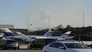 Atatürk Havalimanında yangın
