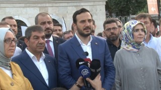 Ayasofyanın ibadete açılışının 5. yılı için sabah namazı programı düzenlendi.