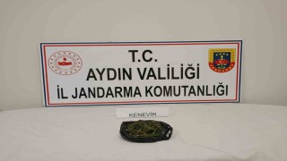 Aydında yol kenarına atılan poşetten uyuşturucu çıktı