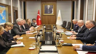 Bakan Güler, BAE Systems Genel Müdürü Woodburn ve İngiltere Büyükelçisi Morrisi kabul etti