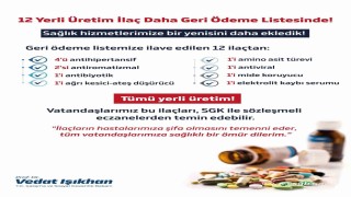 Bakan Işıkhan, 12 ilacın geri ödeme listesine alındığını duyurdu