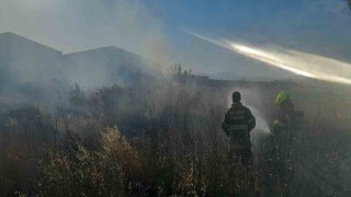 Bandırmada farklı noktalarda çıkan yangınlar söndürüldü