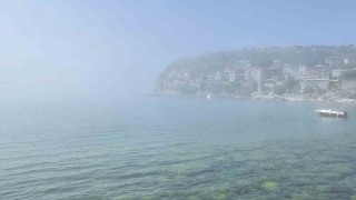 Bartında sıcak hava Amasrada sis