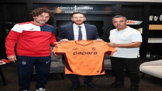 Başkan Ahmet Daldan yüksek irtifa teşekkürü